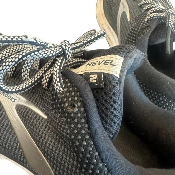 Brooks Revel 2 Black Running Shoes Athletic Activewear Outdoor Size 6.5 Women's - Picture 13 of 14